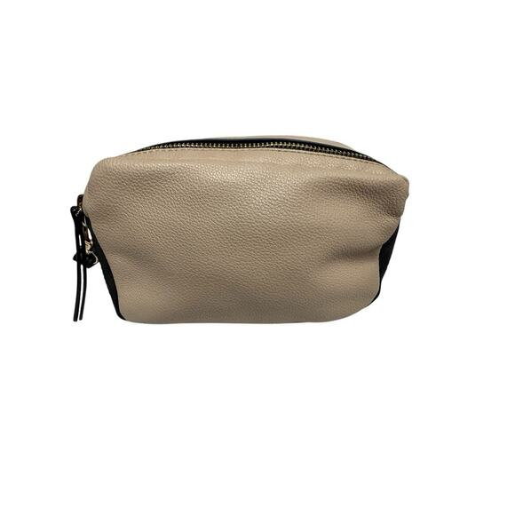 Urban Expressions Audrey Crossbody Bag Two Tone Bag Zip Closure Adjustable Strap - Picture 13 of 16